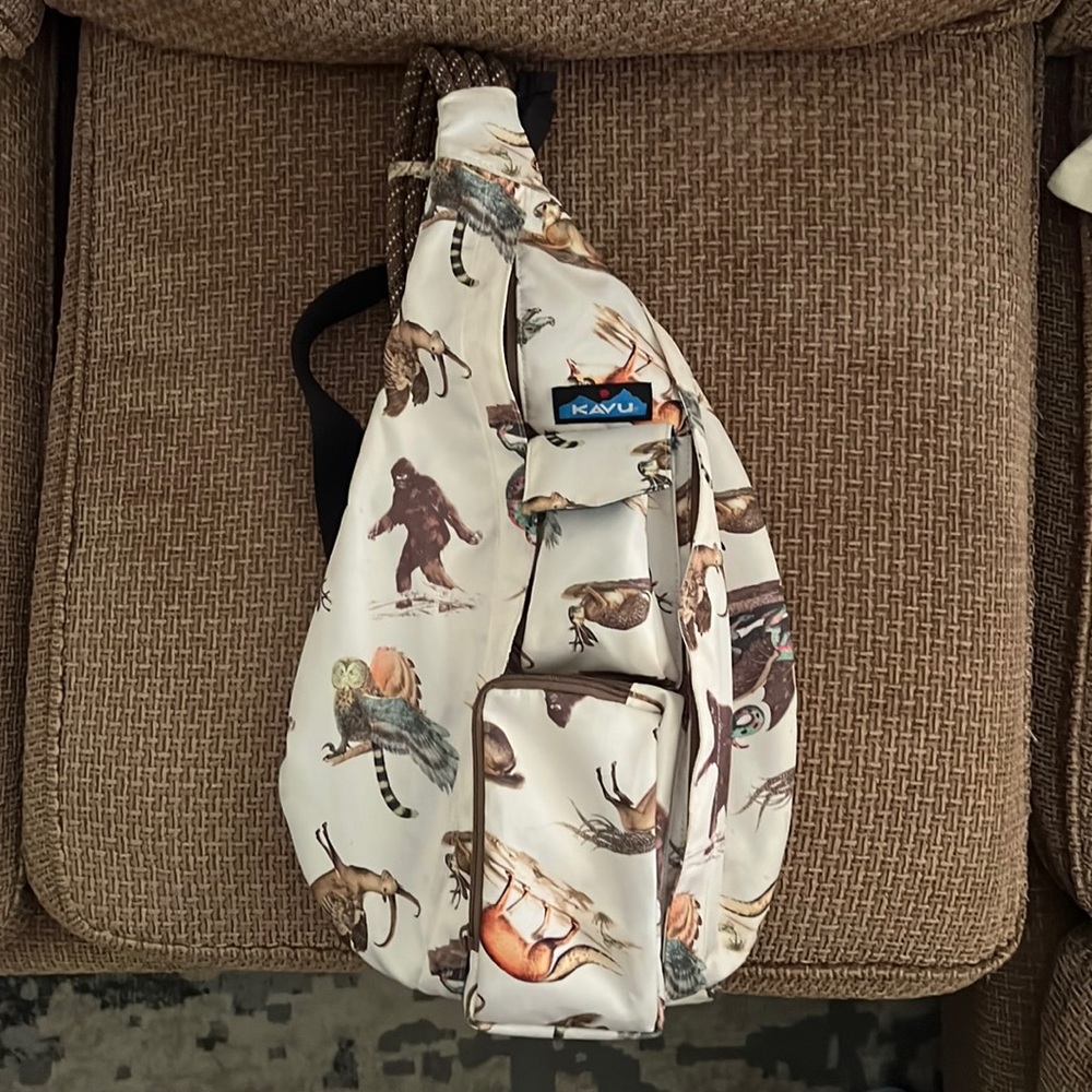 KAVU Mini Rope Sling Bag - Day Menagerie